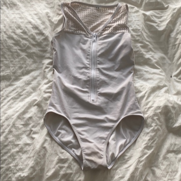 Jule Other - White Ballet Leotard